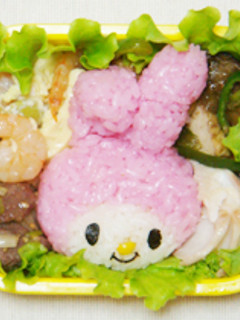 マイメロディのおにぎり✿キャラ弁-レシピのメイン写真