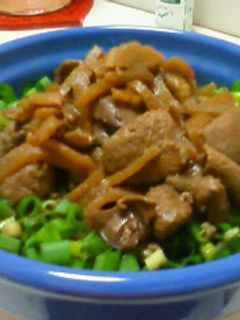 うまいっ❤肝の煮付け丼-レシピのメイン写真