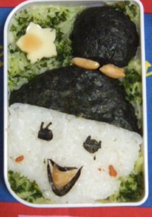【キャラ】歌う前髪一直線♪お団子アイコ飯-レシピのメイン写真