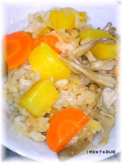 さつまいも炊き込みご飯-レシピのメイン写真