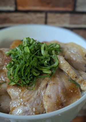 玉ねぎダレで美味しい！豚丼♪-レシピのメイン写真