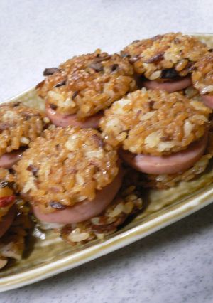 ちっちゃいライスバーガー-レシピのメイン写真