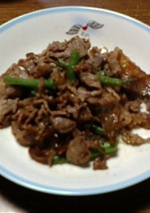 牛肉の山椒炒め-レシピのメイン写真