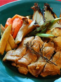 鶏肉と野菜のグリル-レシピのメイン写真