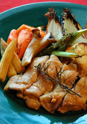 鶏肉と野菜のグリル-レシピのメイン写真