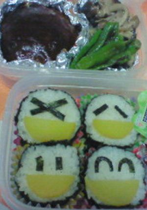 おにぎり握れるなら出来る簡単キャラ弁当★-レシピのメイン写真