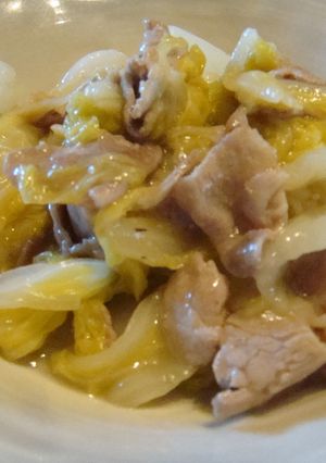 白菜使い切り★白菜と豚の旨煮-レシピのメイン写真