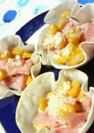 お弁当に✿餃子カップで❀簡単おかず✿-レシピのメイン写真