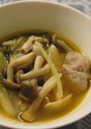 「野菜炒め作り」で☆サンラータンスープ-レシピのメイン写真