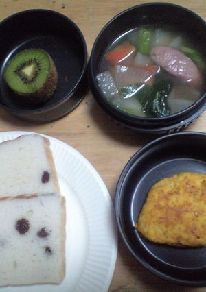 アレルギー　コピー給食【オムレツ】-レシピのメイン写真