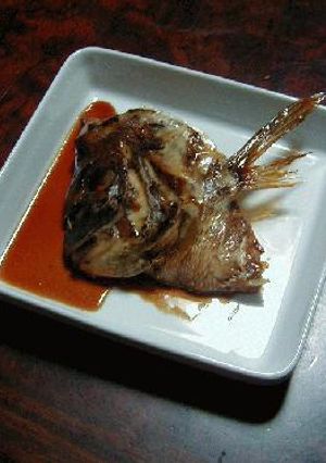 mamakissの私はフライパンで◎鯛のあら炊き◎とおまけの◎鯛のあら汁◎-レシピのメイン写真