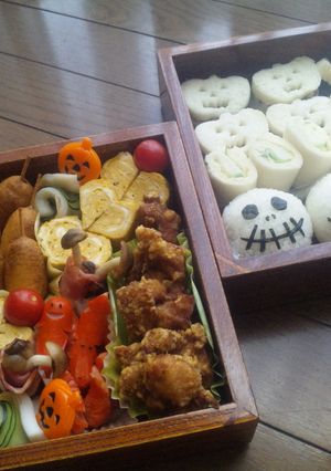 保育園運動会お弁当2009(ﾊﾛｳｨﾝ)-レシピのメイン写真