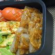 お弁当に ダイエット蒟蒻ステーキ?