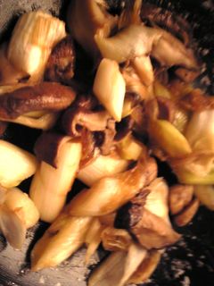 葱と椎茸の炒め物-レシピのメイン写真