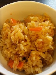 角煮の煮汁で中華風おこわ-レシピのメイン写真