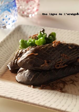 やさしい味・ナスのちりめん山椒煮。-レシピのメイン写真