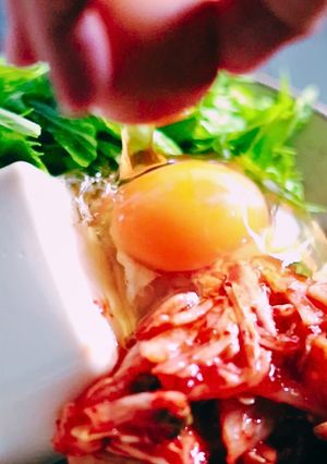 たんぱく質たっぷり♪乗っけるだけ丼!-レシピのメイン写真