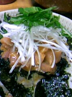 韓国ふぅかつお丼-レシピのメイン写真