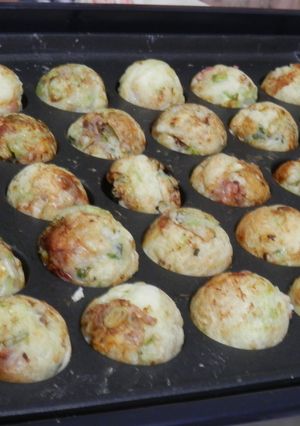 しょうゆ味のたこ焼き(ホットプレート）-レシピのメイン写真