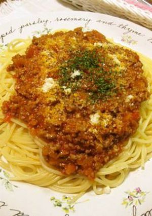 ナチュラルチーズ入りミートソース-レシピのメイン写真