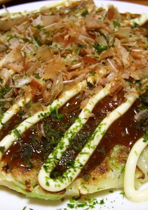 お好み焼きのトッピング♫♫♬その①-レシピのメイン写真