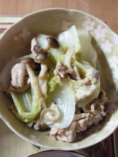 豚肉と白菜の洋風蒸し煮-レシピのメイン写真