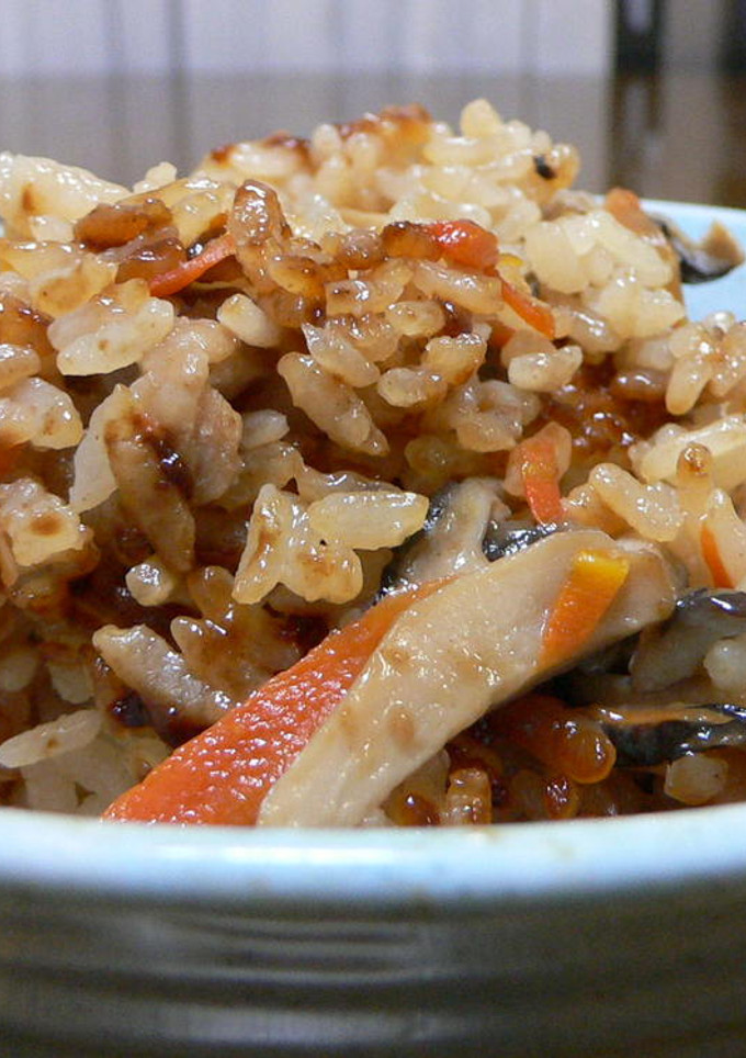 エリンギたっぷり炊き込みご飯-レシピのメイン写真