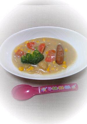 こどもが喜ぶ♪クリームシチュー-レシピのメイン写真