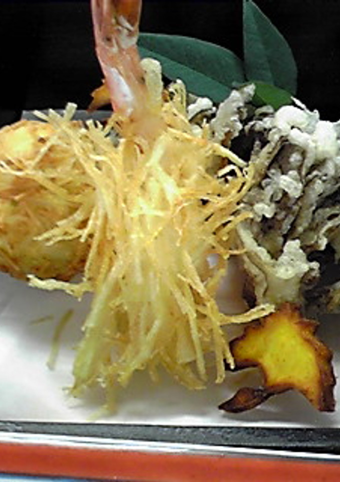 海老のみの揚げ＊さつま芋の素揚げ-レシピのメイン写真