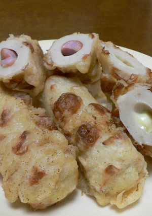 焼ちくわのチーズ天ぷら-レシピのメイン写真