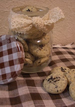 ごまた～っぷり！ほろほろクッキー♪-レシピのメイン写真