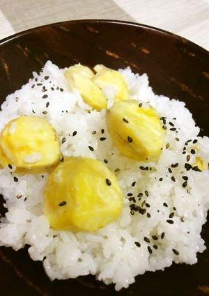 ぼのつま家の栗ご飯-レシピのメイン写真