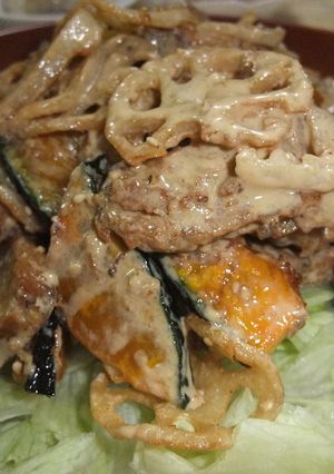 豚肉と野菜のマヨポン和え-レシピのメイン写真