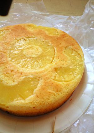 オーブンで焼く!　パインケーキ-レシピのメイン写真