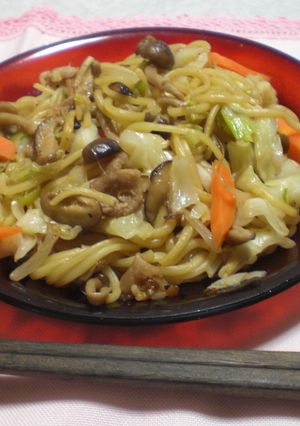 いつもとは一味違う焼そば!-レシピのメイン写真