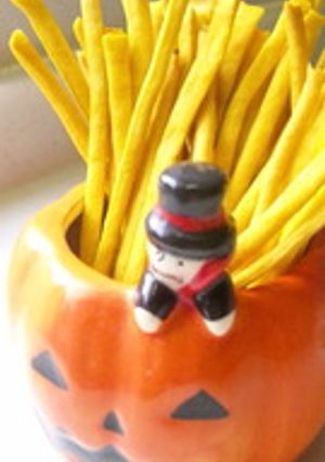 ハロウィン☆パンプキンスティック-レシピのメイン写真