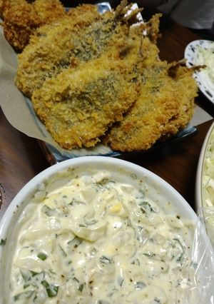 鰯フライに青紫蘇タルタル-レシピのメイン写真