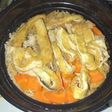 土鍋で炊くアジの炊き込みご飯