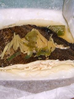レンジで蒸しカレイ-レシピのメイン写真