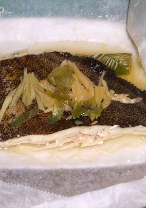 レンジで蒸しカレイ-レシピのメイン写真