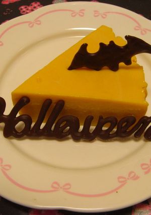かぼちゃのなめらかレアチーズケーキ-レシピのメイン写真