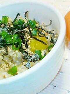 さつまいもの卵かけ玄米ご飯。-レシピのメイン写真
