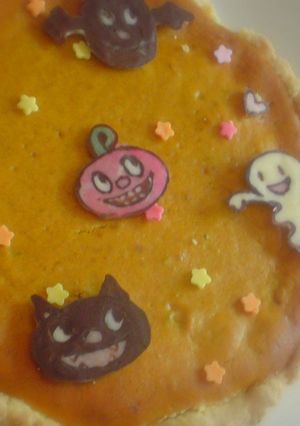 パンプキンパイ☆ハローウィンキャラケーキ-レシピのメイン写真