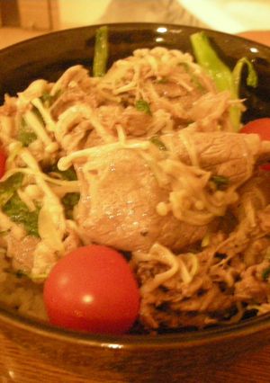 たまにはピリッと☆塩牛丼-レシピのメイン写真