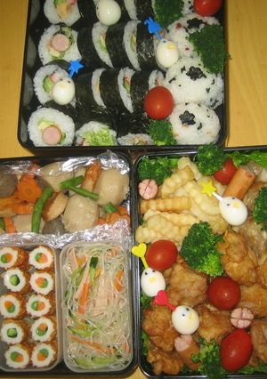 2009年　幼稚園の運動会のお弁当！！-レシピのメイン写真