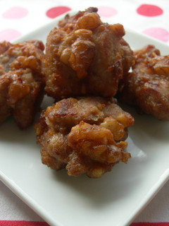 ✾鶏とくるみのから揚げ✾-レシピのメイン写真