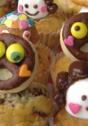 ★かわいい♪デコレーションマフィン★-レシピのメイン写真