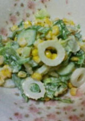 即席!野菜たっぷりマヨサラダ☆-レシピのメイン写真