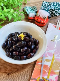 お正月☆おせちに圧力鍋で簡単☆黒豆煮☆-レシピのメイン写真