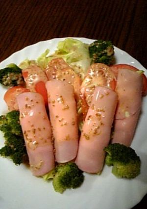 ＊簡単ハムサラダ＊-レシピのメイン写真